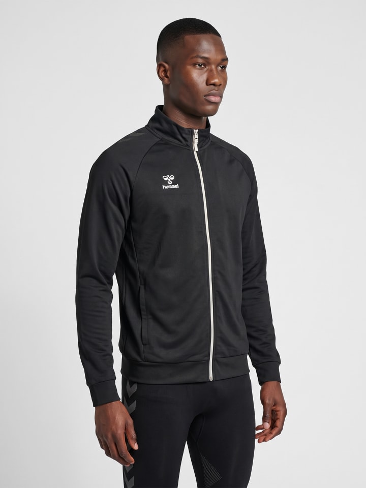 Reißverschluss Jacke Hmlmove Herren in BLACK