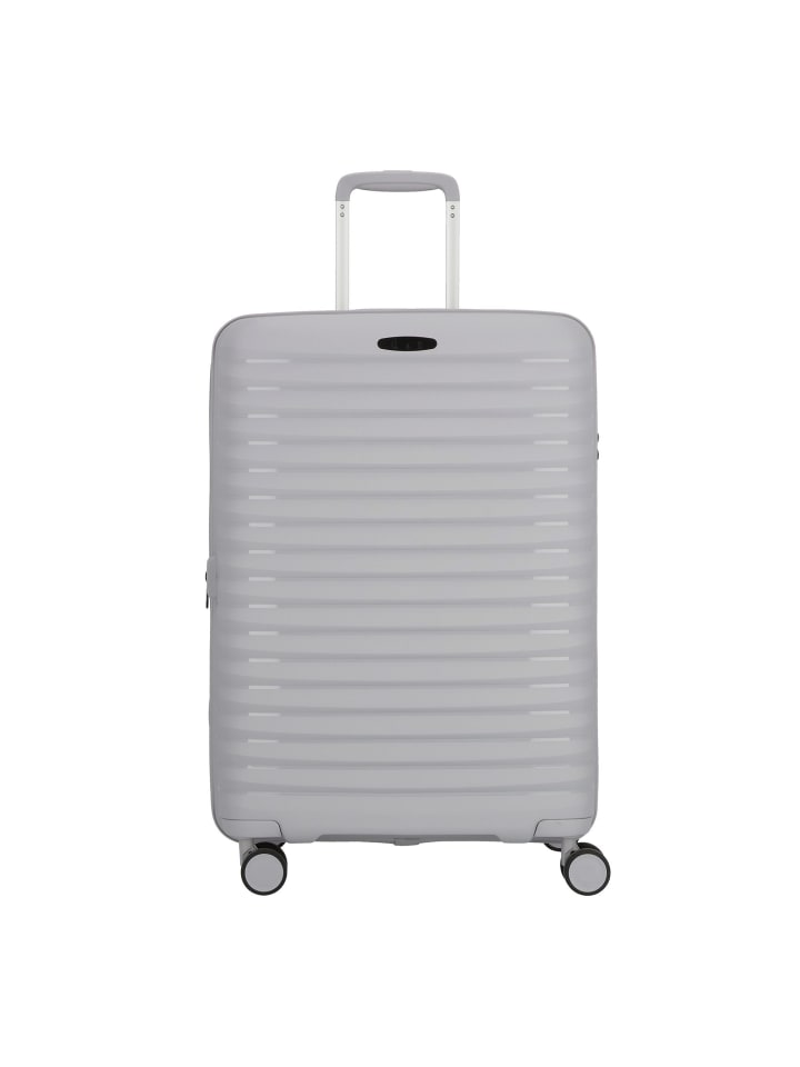 Travel Line 4500 4 Rollen Trolley M 65 cm mit Dehnfalte grey