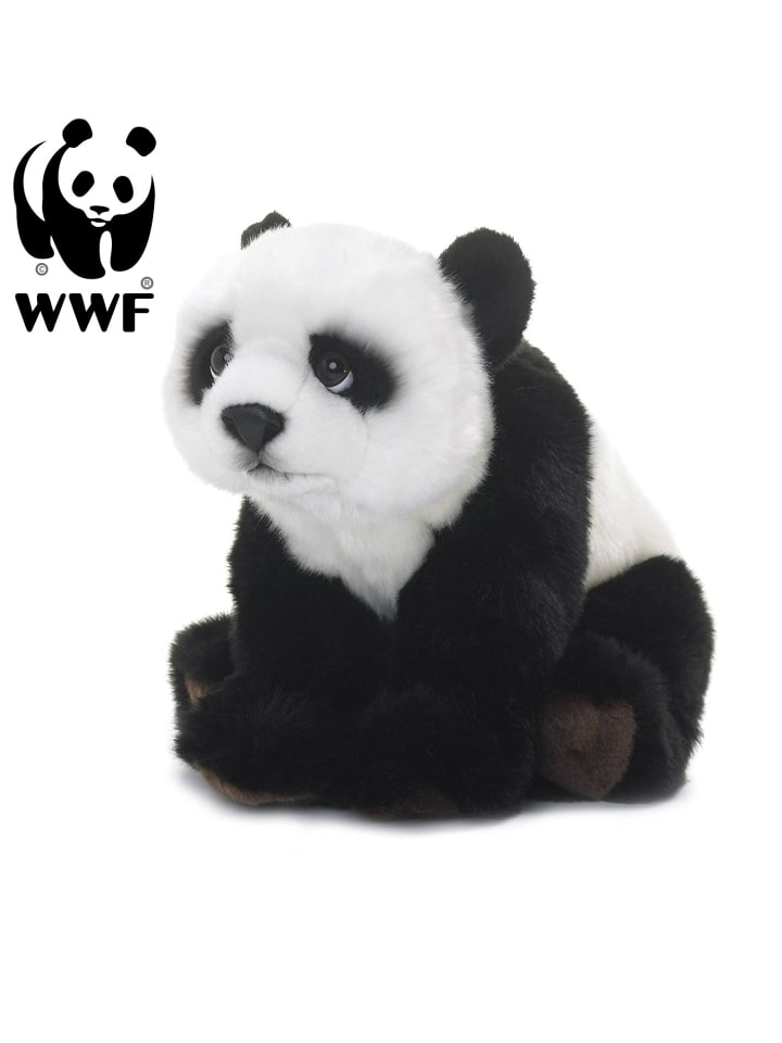 Plüschtier - Panda (23cm) in weiß