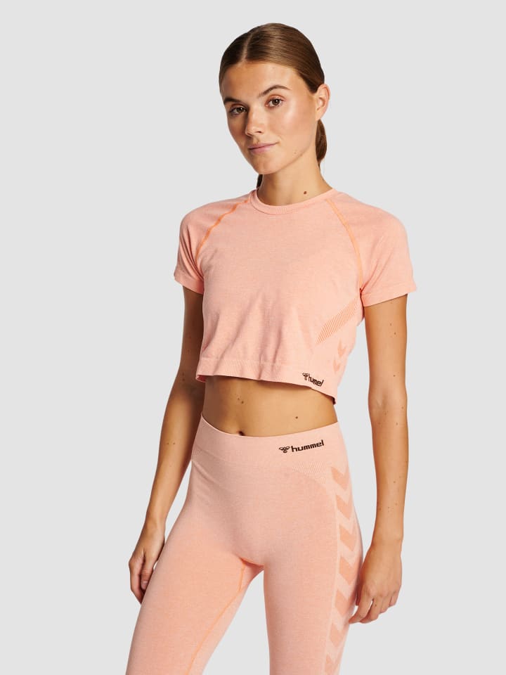 T-Shirt Hmlci Multisport Damen in CANYON SUNSET MELANGE