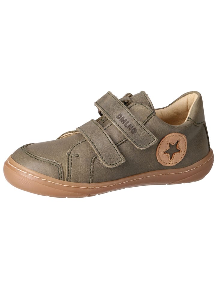 Slipper Klettverschluß Madoc in grün