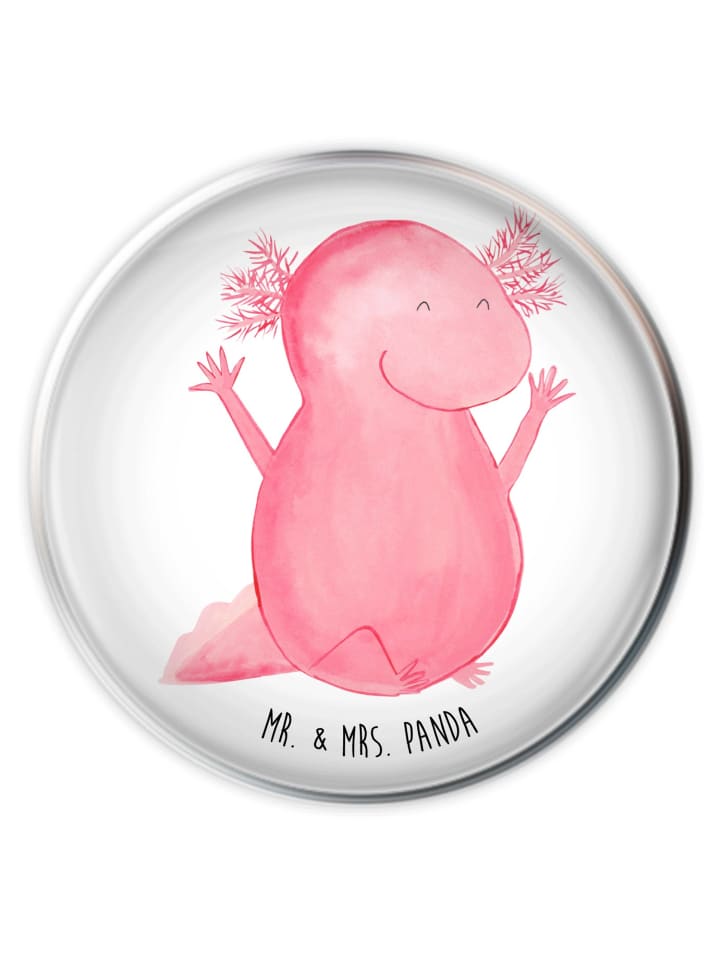 Ablaufgarnitur Axolotl Hurra ohne Spruch in Weiß