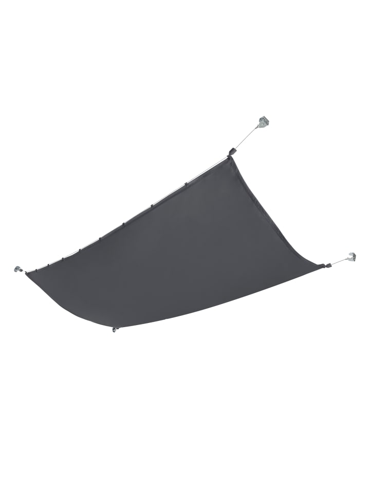Seilspannmarkise Braga in Grau (B)420cm