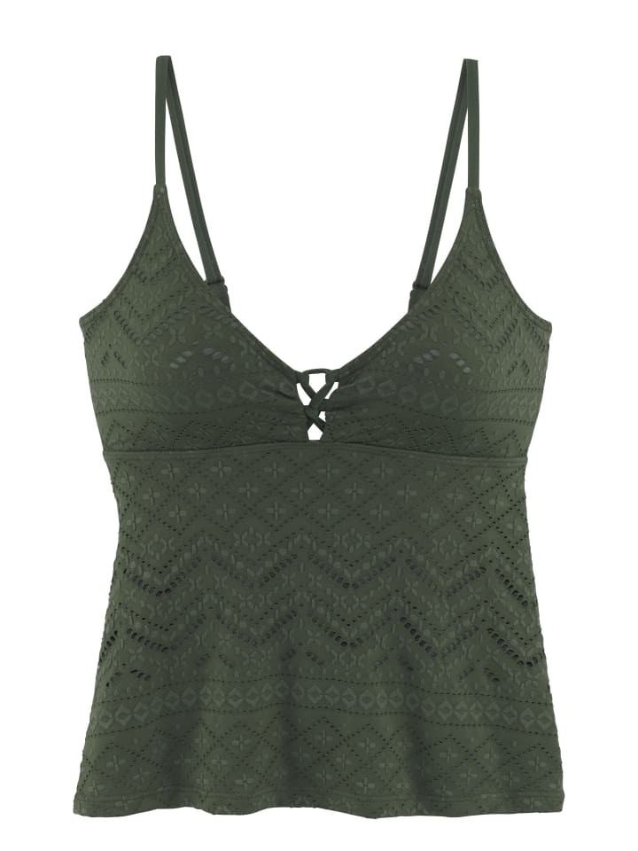 Tankini-Top in oliv