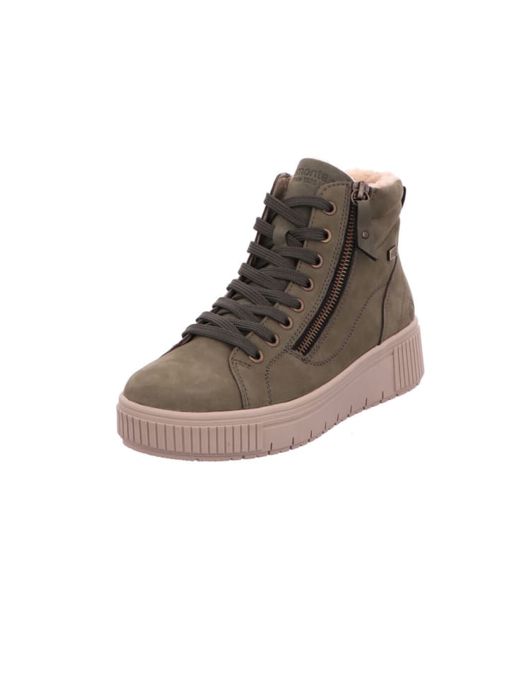 Stiefelette in moor/liane