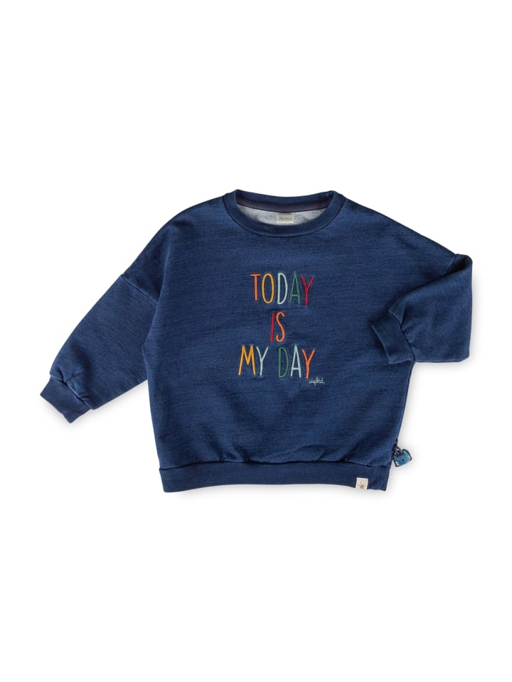 Sweatshirt in blau