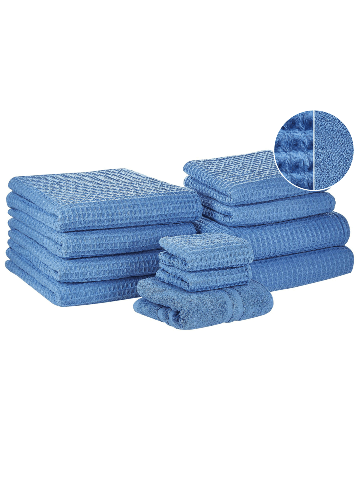 11er-Set Handtuch AREORA in Blau