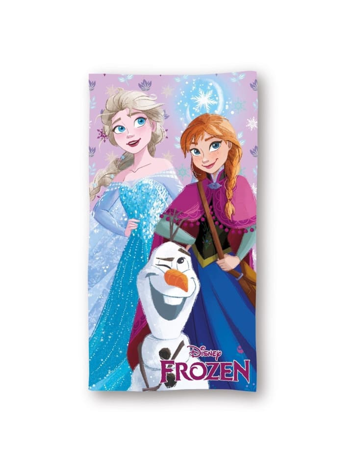 Disney Frozen Strandhandtuch Mikrofaser 140x70 – Leichtes in Mehrfarbig