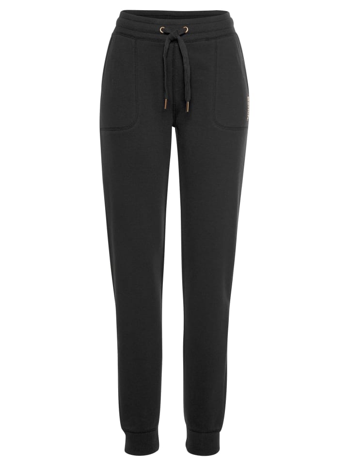 Loungehose in schwarz