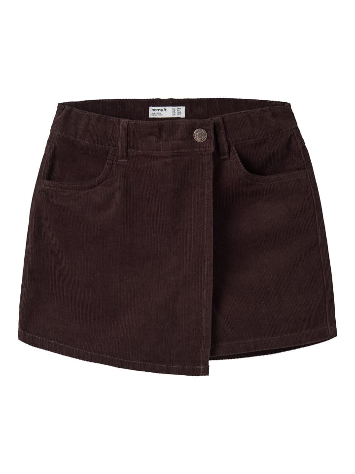 Skort in Chocolate Plum1