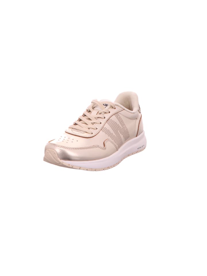 Schnürschuh in gold