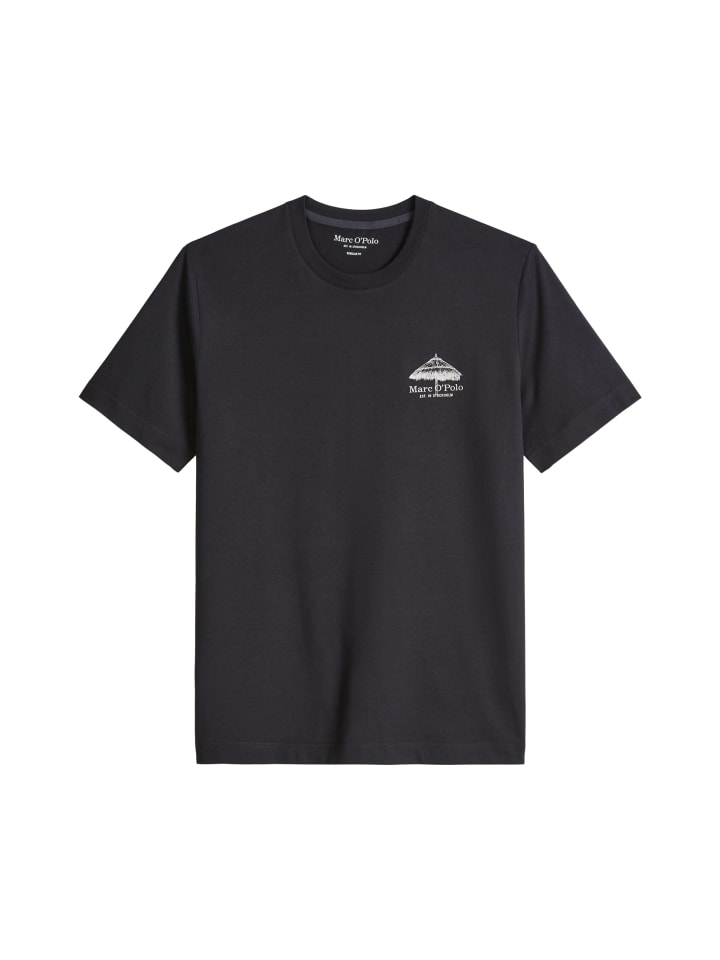 T-Shirt regular in Schwarz