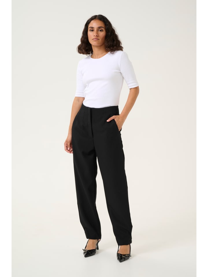 Hose KAvitta Regular fit in Black Deep
