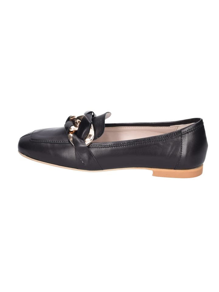 Business Slipper in Schwarz
