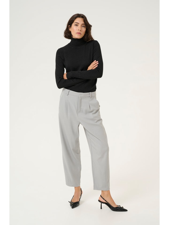 Strickpullover KAregina Slim fit in Black Deep