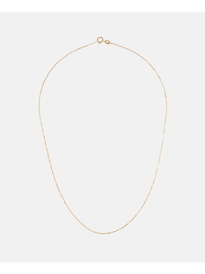 Halskette aus 375 Gelbgold