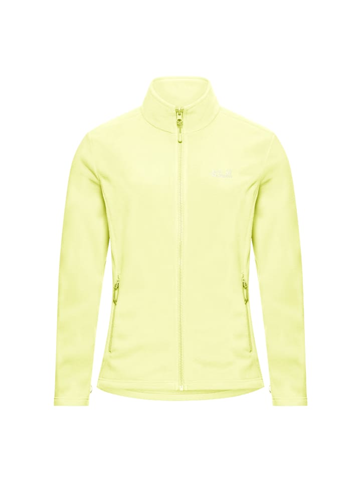 Fleecejacke Taunus 100 Full-Zip in Gelb