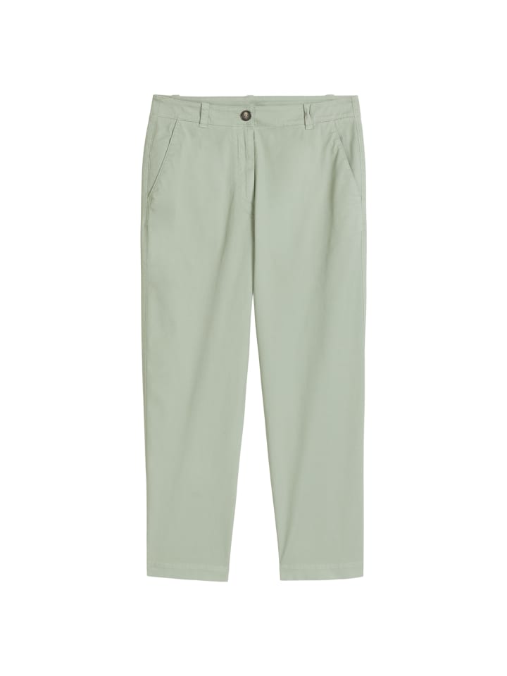 Chino Model Rimka tapered in Fresh Sage
