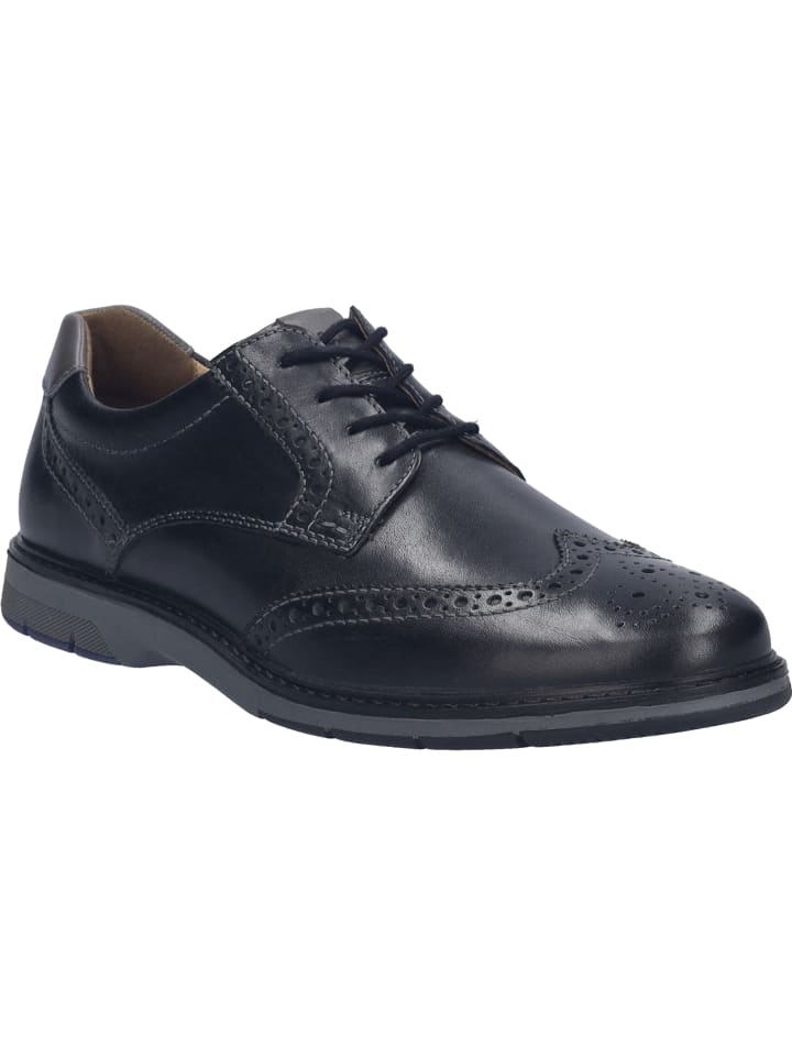 Halbschuh Stuart 04 in schwarz