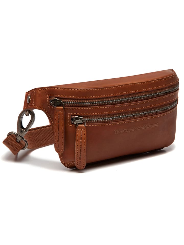 Toronto Gürteltasche Leder 23 cm cognac