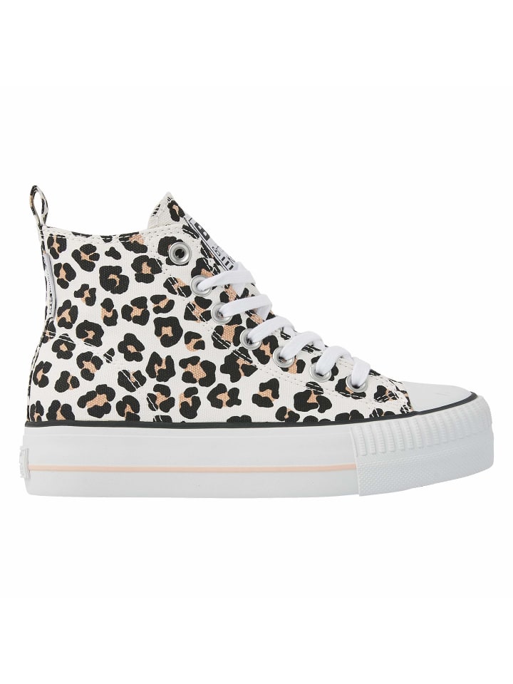 Sneaker Kaya mid in leopard