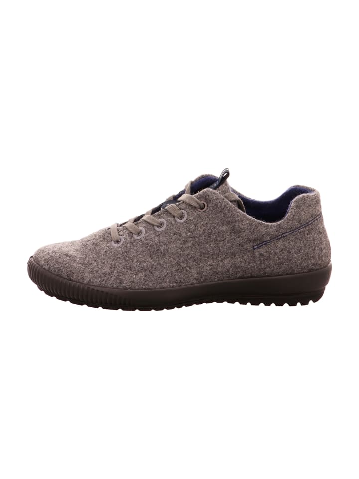 Komfort Schnürschuhe in Grau