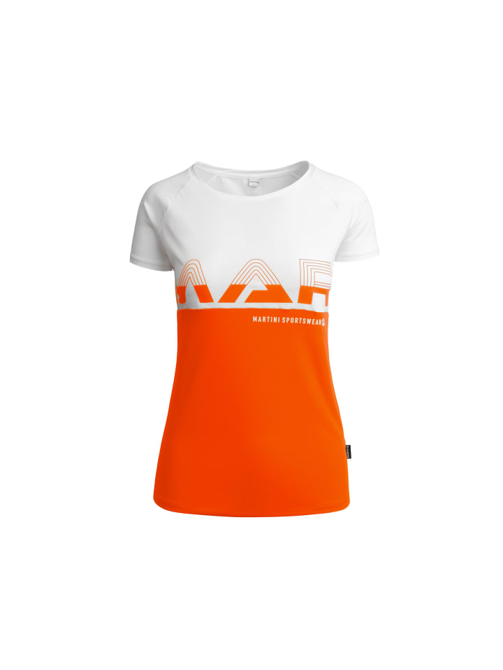 Funktions T-Shirt in weiss