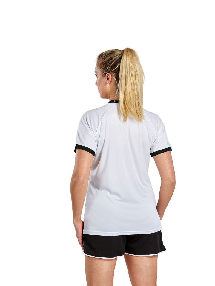 Damen Mantua Trikot in weiss/schwarz