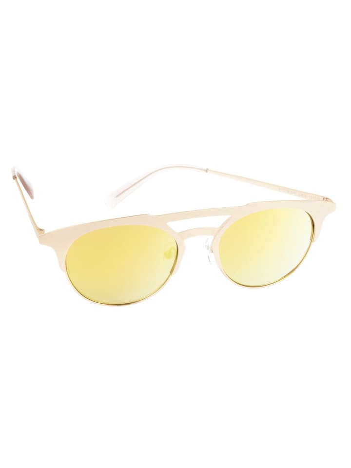 Sonnenbrille in Gold