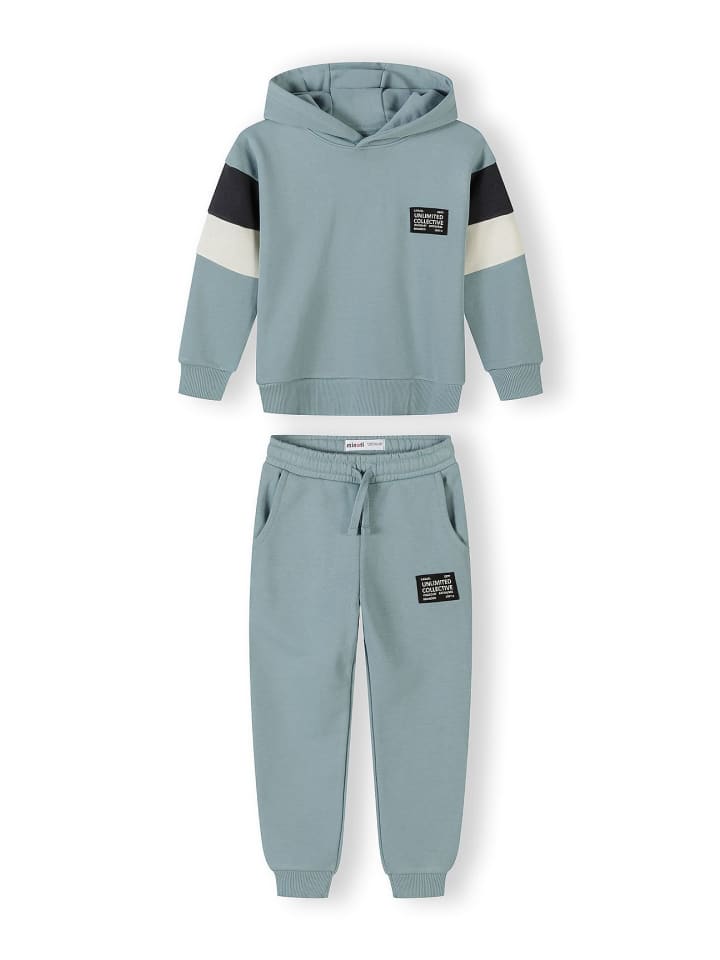 2-tlg Jogginganzug 29FLEECE257 in Blau