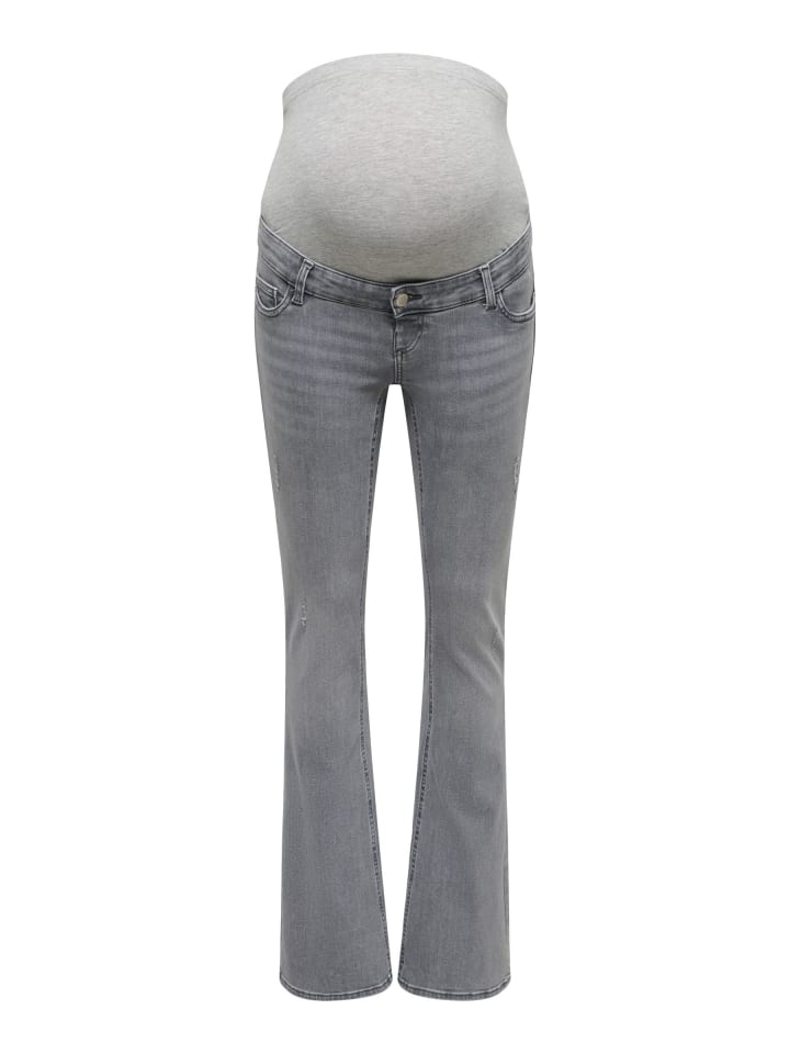 Flared fit jeans in Grey Denim