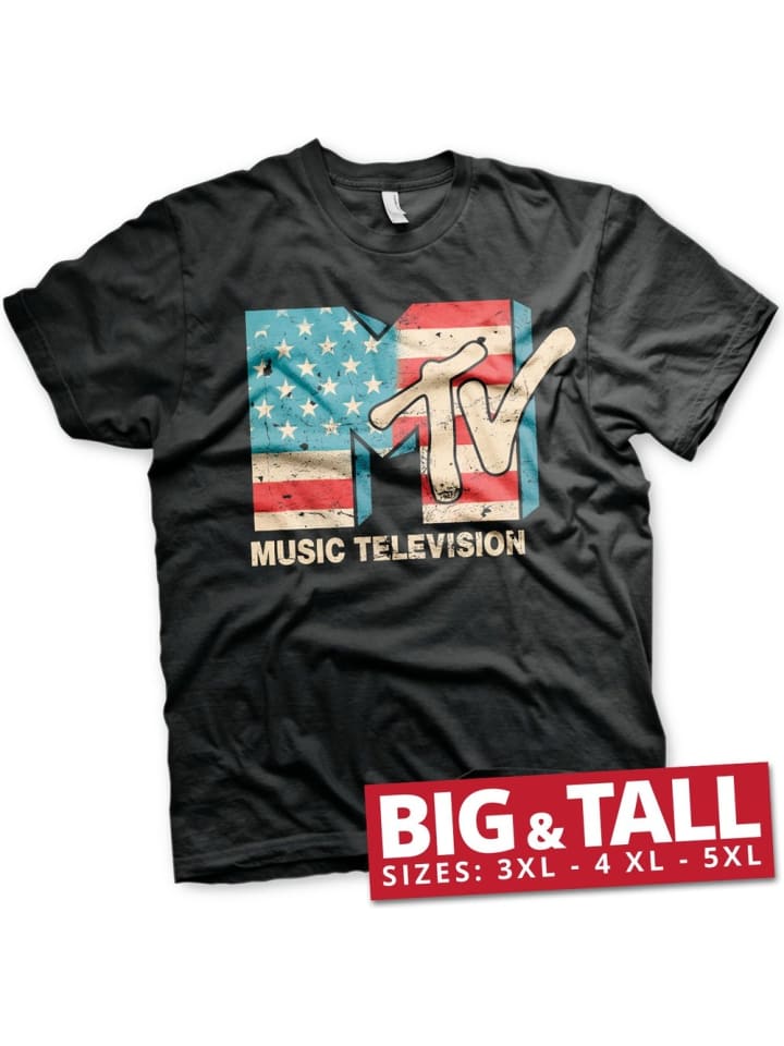 T-Shirt in Schwarz