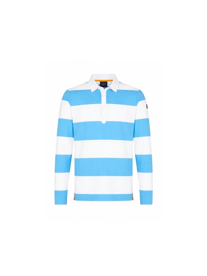 Weiß Baumwolle Polo Hemd