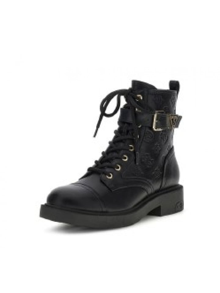 Schnürstiefel Fellini in Schwarz