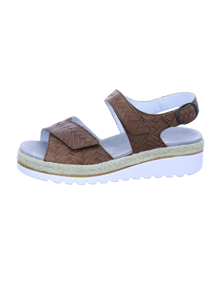 Komfort Sandalen in Braun