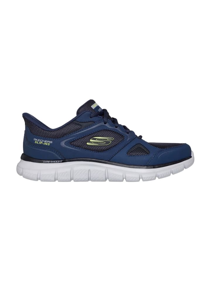 Sportliche Slipper in Blau