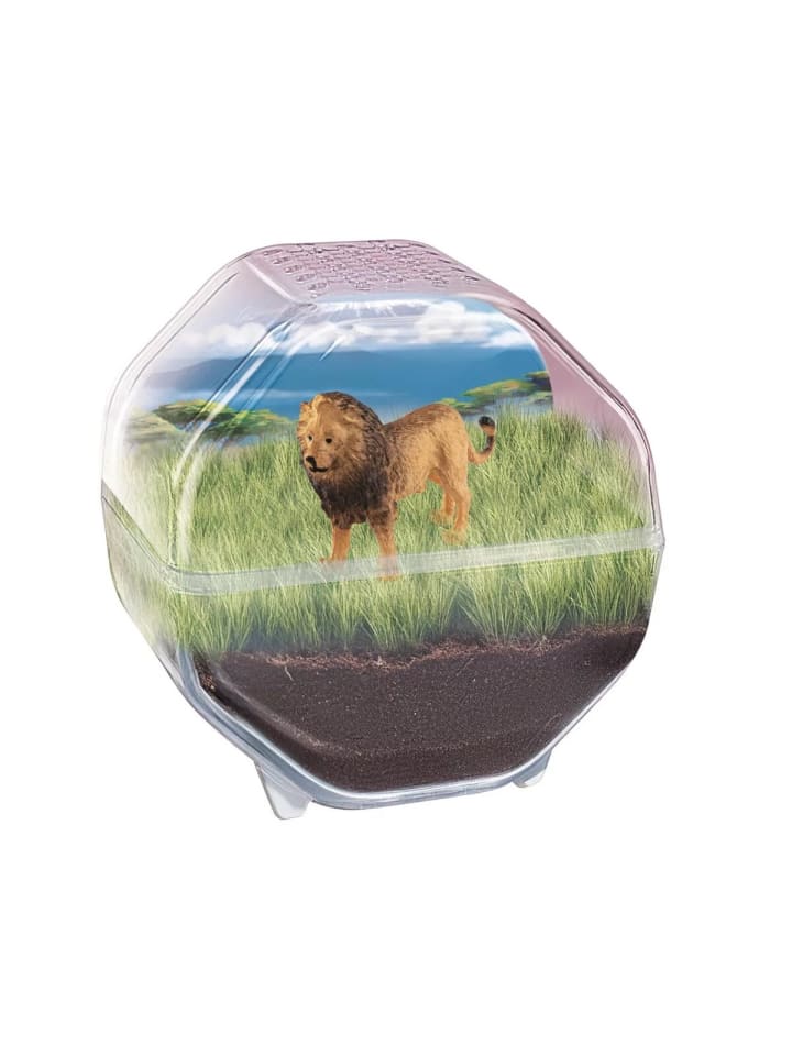 Tiere Lion Mini-Terrarium Clementoni