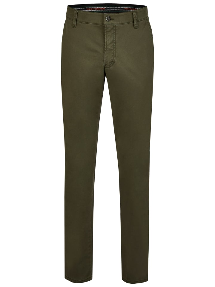 Chino Hose in Grün