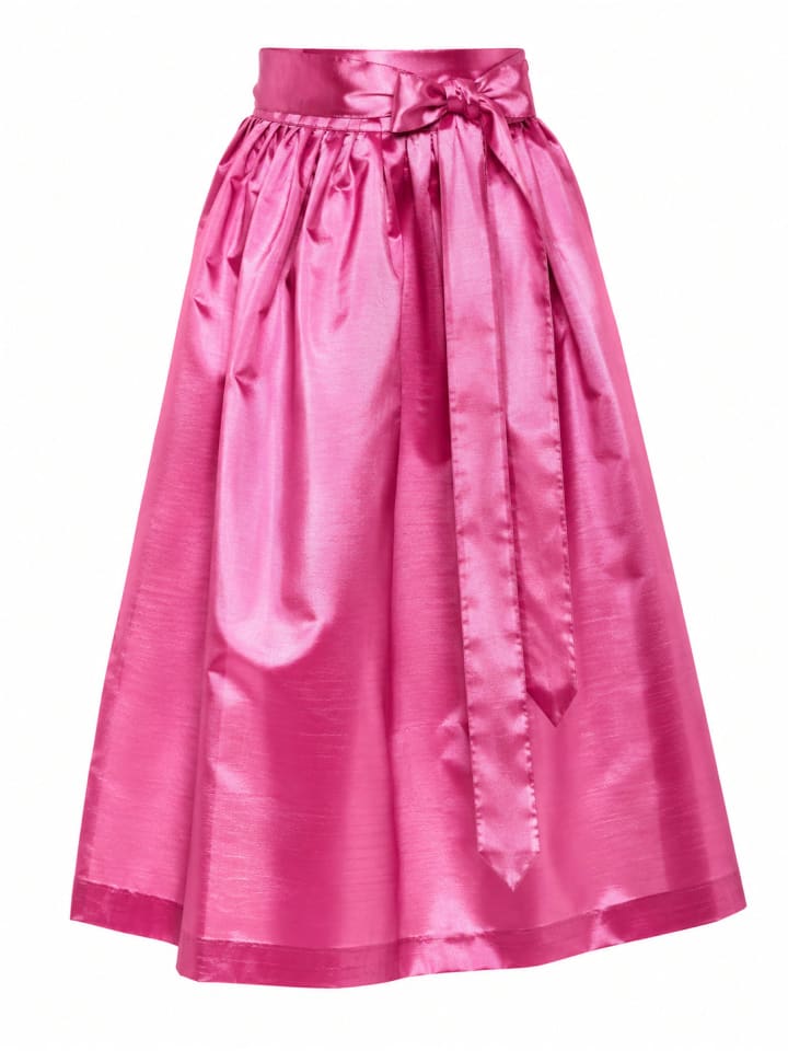 Klassische Taftschürze für Dirndl – 77 cm