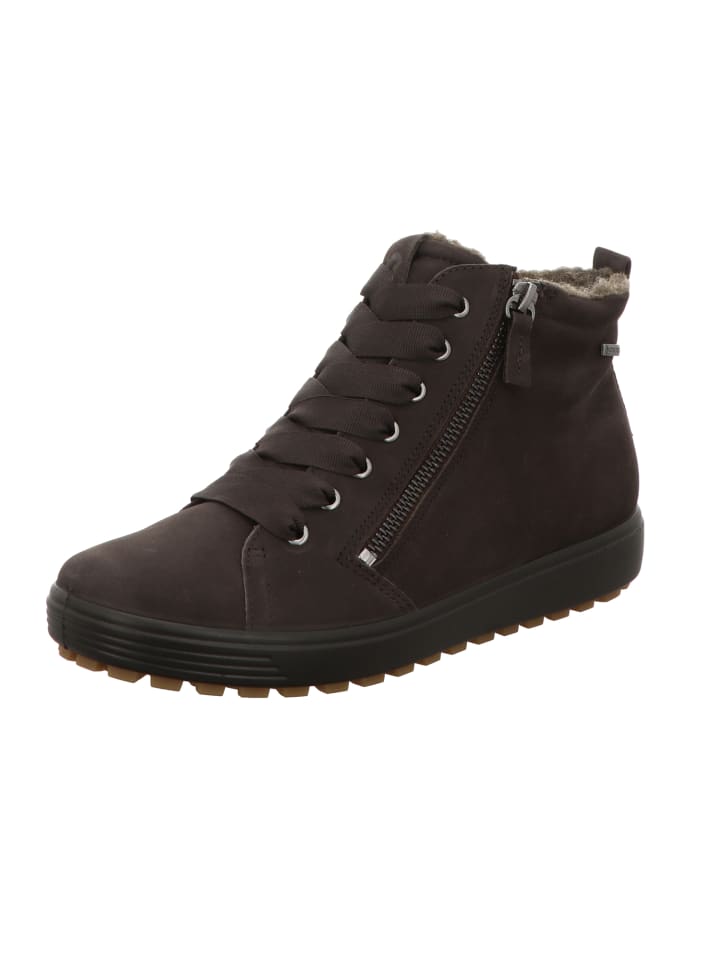 Schnürstiefel in schwarz