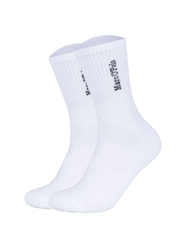 Socken 2er Pack in Weiß