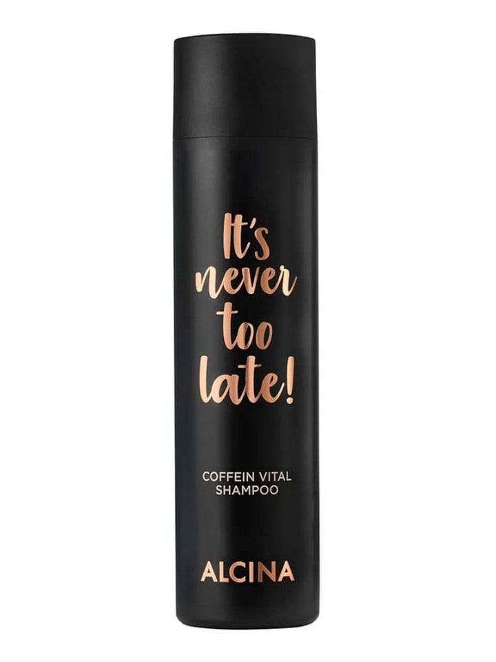 It’s never too late Coffein Vital Shampoo für dünner werdendes Haar, 250 ml