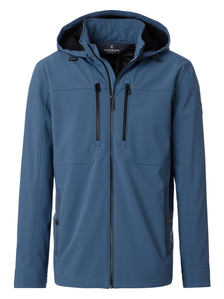 Softshelljacke Basic in Blau