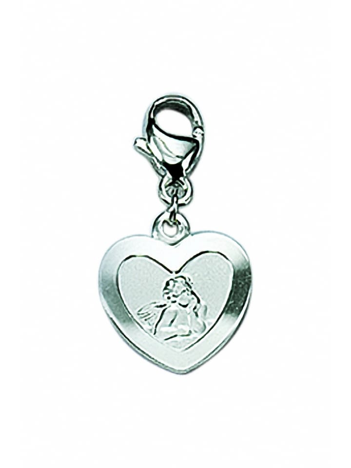 Damen 925 Silber Charms Anhänger Amor in silber