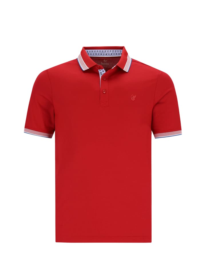 Poloshirt Pique in Lava