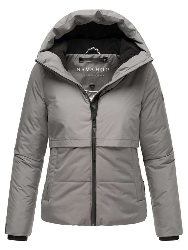 Steppjacke Liebesküken XIV in Grey