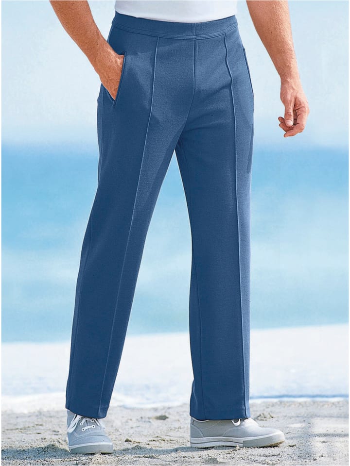 Freizeithose in jeansblau
