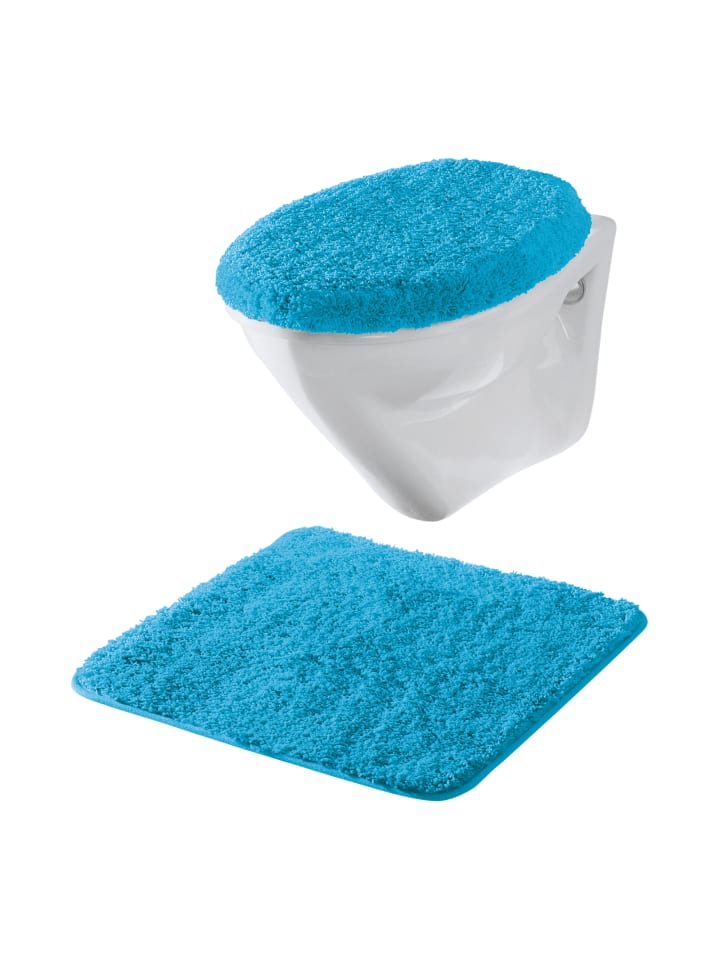 Hänge-WC-Set 2-teilig Rhodos in türkis