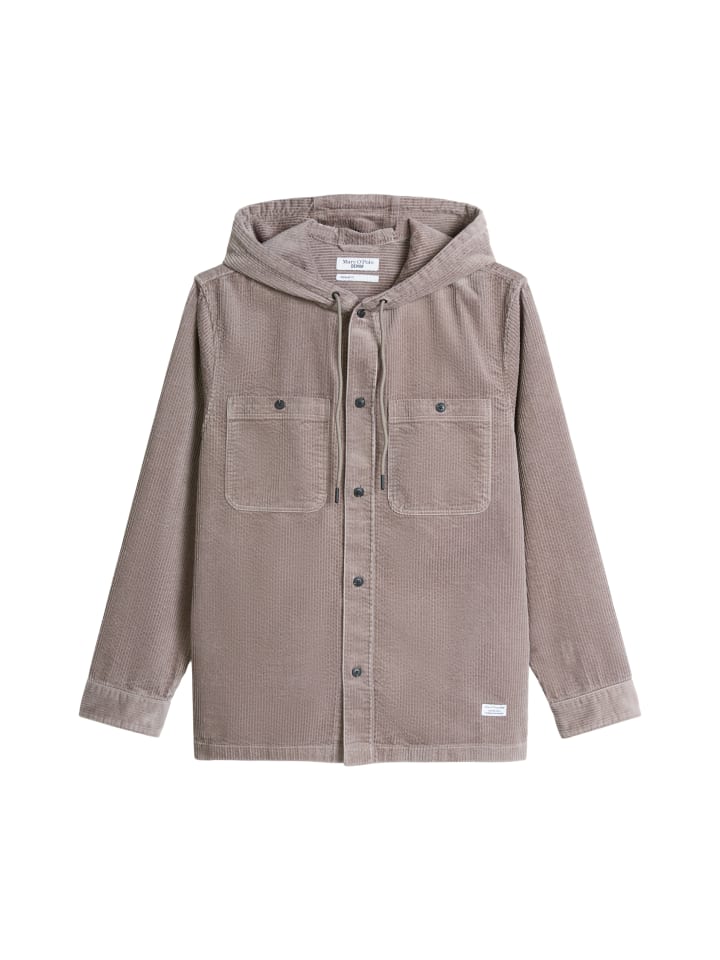 Cord-Overshirt regular in Dolphin