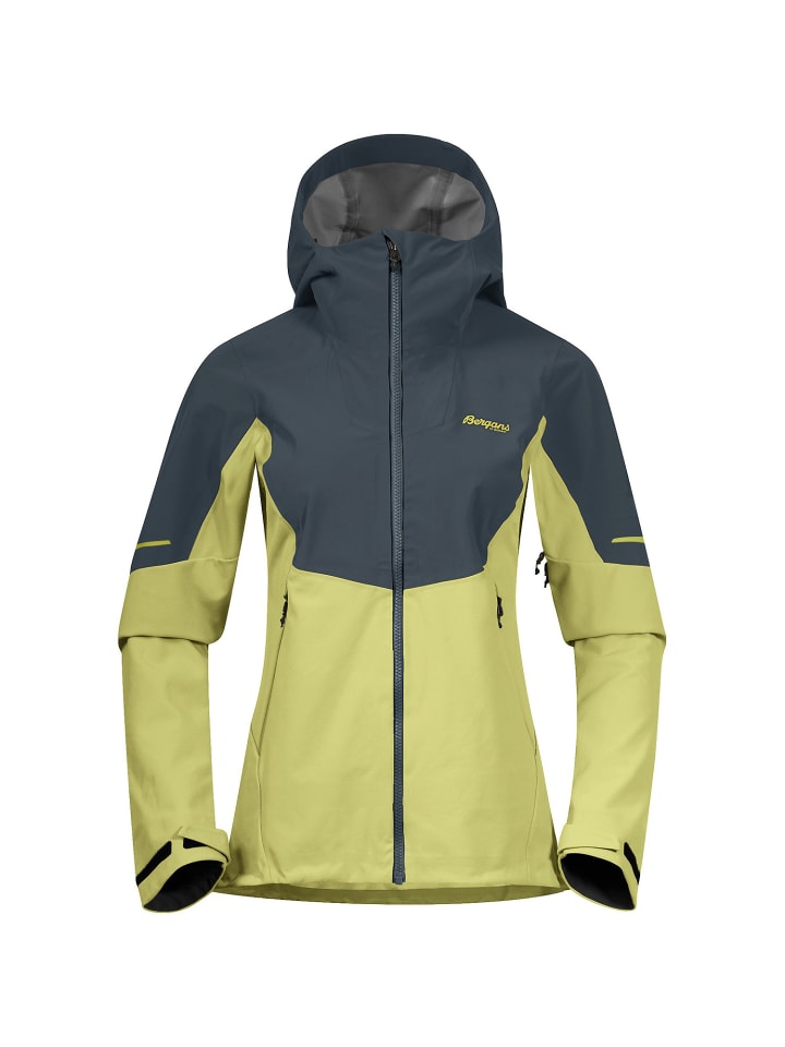 SENJA HYBRID SOFTSHELLW JACKET in Blau
